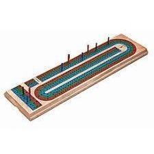 Hansen 2 Track Cribbage Board-Yarrawonga Fun and Games