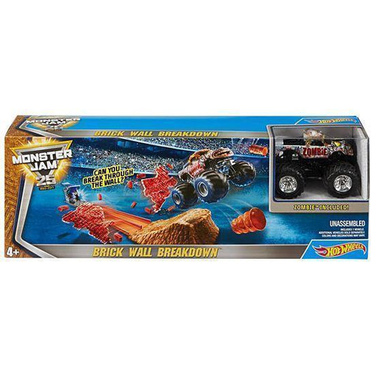 Hot Wheels - Monster Truck - Brick Wall Breakdown-Yarrawonga Fun and Games