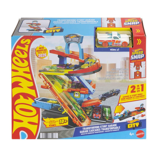 Hot Wheels Transforming Stunt Garage