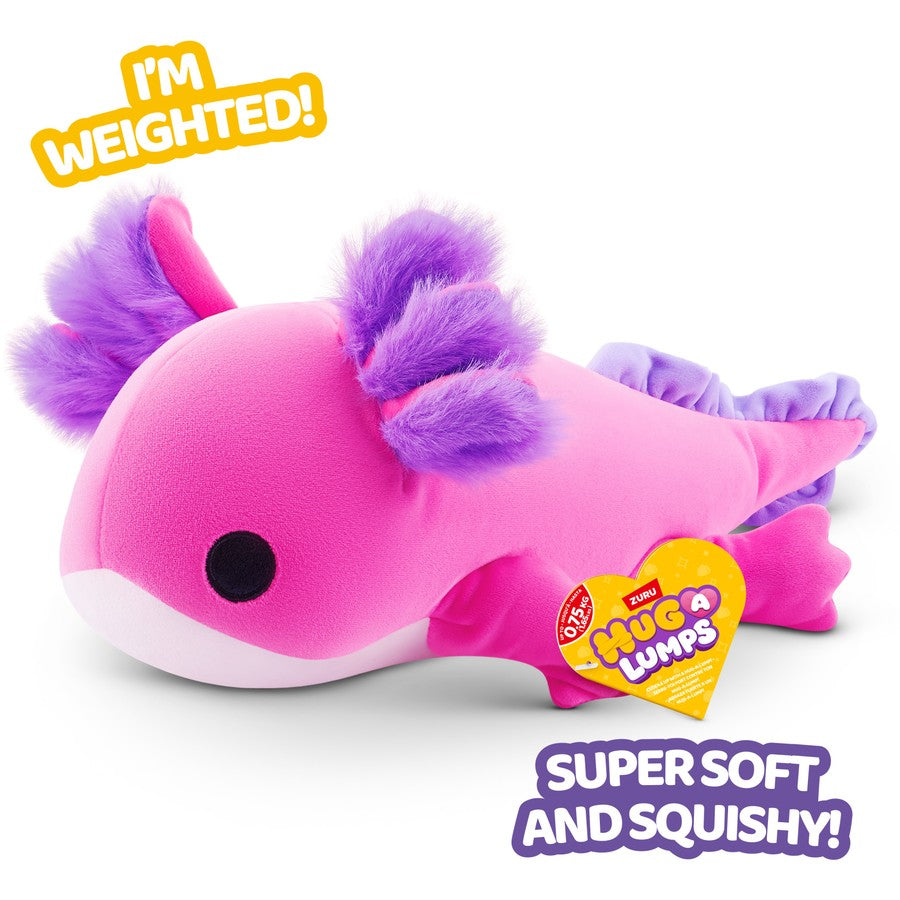 Hug A Lumps Series 2 - Small - Various-Ally Axolotl-Yarrawonga Fun and Games