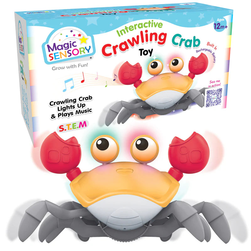 Interactive Crawling Crab-Orange-Yarrawonga Fun and Games