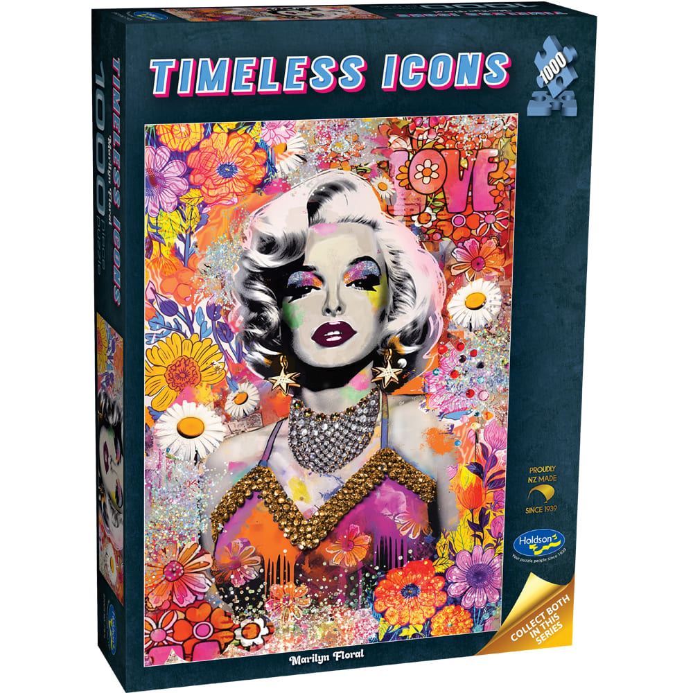 Jigsaw 1000 pieces – Marilyn Floral-Yarrawonga Fun and Games