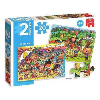 Jigsaw - 2 in1 – Beach and Excursion-Yarrawonga Fun and Games