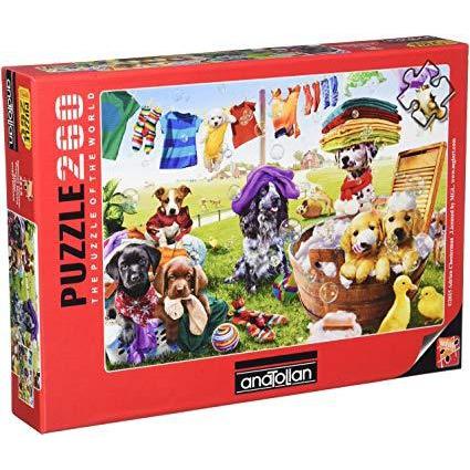 Jigsaw 260 pieces – Puppies Playing-Yarrawonga Fun and Games