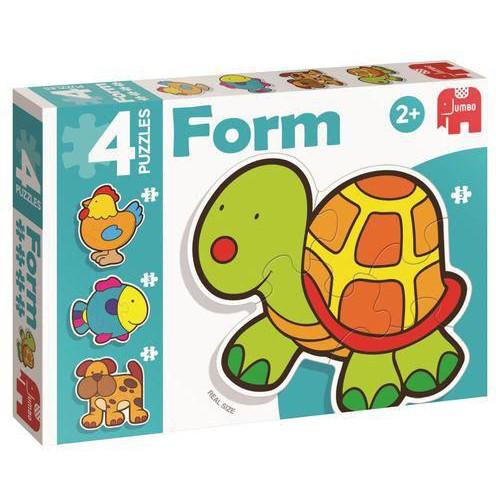 Jigsaw - 4 in1 – Animals-Yarrawonga Fun and Games