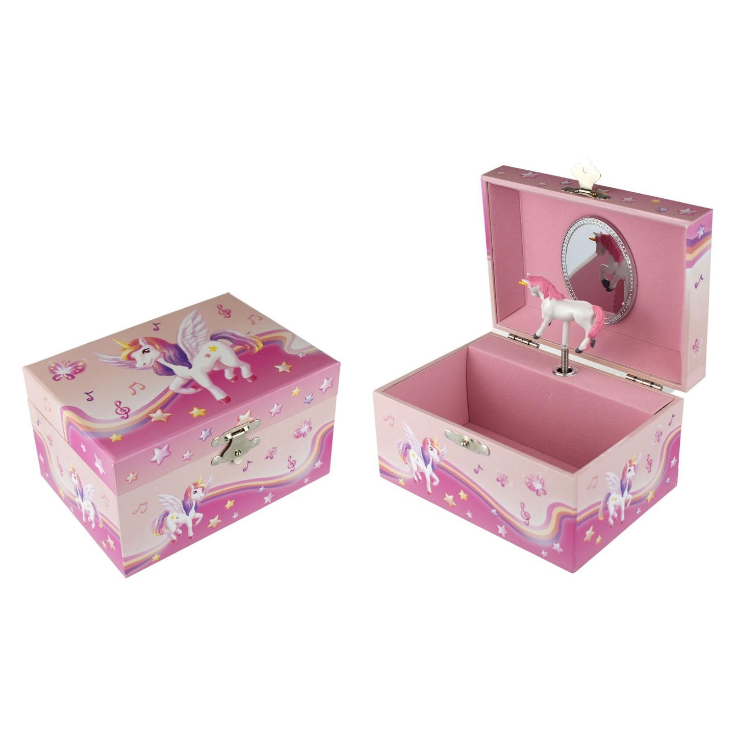 Keepsake Musical Jewellery Boxes - Various-Nutmeg Unicorn-Yarrawonga Fun and Games