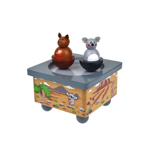 Koala and Kangaroo music box-Yarrawonga Fun and Games