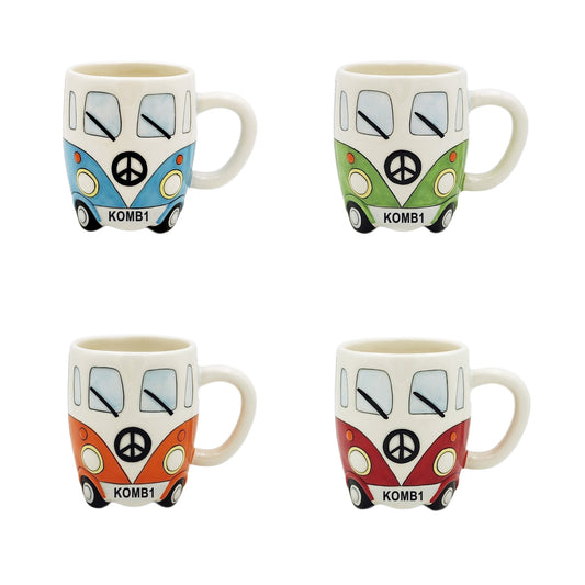 Kombi Mugs - Various Colours-Yarrawonga Fun and Games