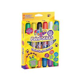 Little Brian - Flip Paint Sticks 6 Pack-Yarrawonga Fun and Games