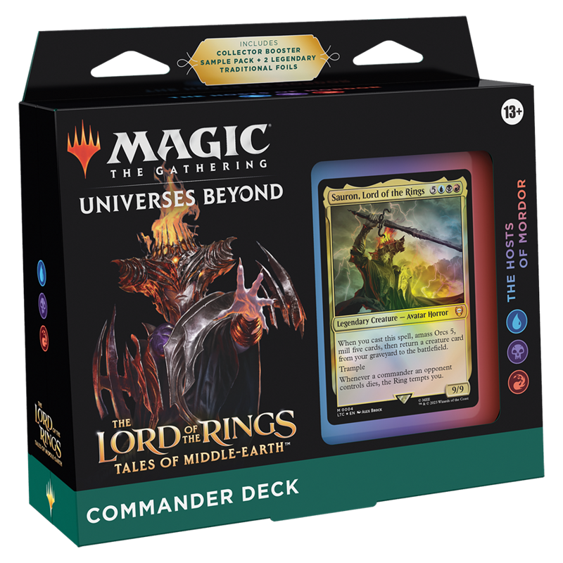 Lord of the Rings - MTG Commander Decks-The Hosts of Mordor-Yarrawonga Fun and Games