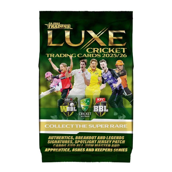 Luxe Cricket Cards Booster - 2025/2026-Yarrawonga Fun and Games