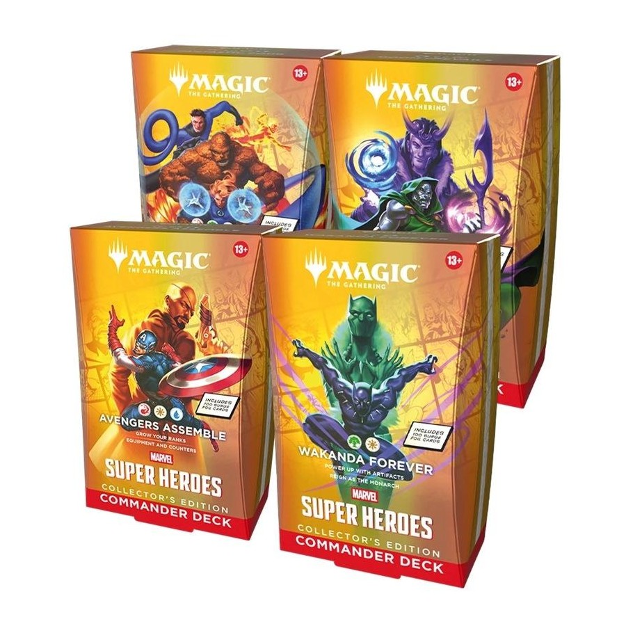 MTG Marvel Super Heros - Collector Commander Decks