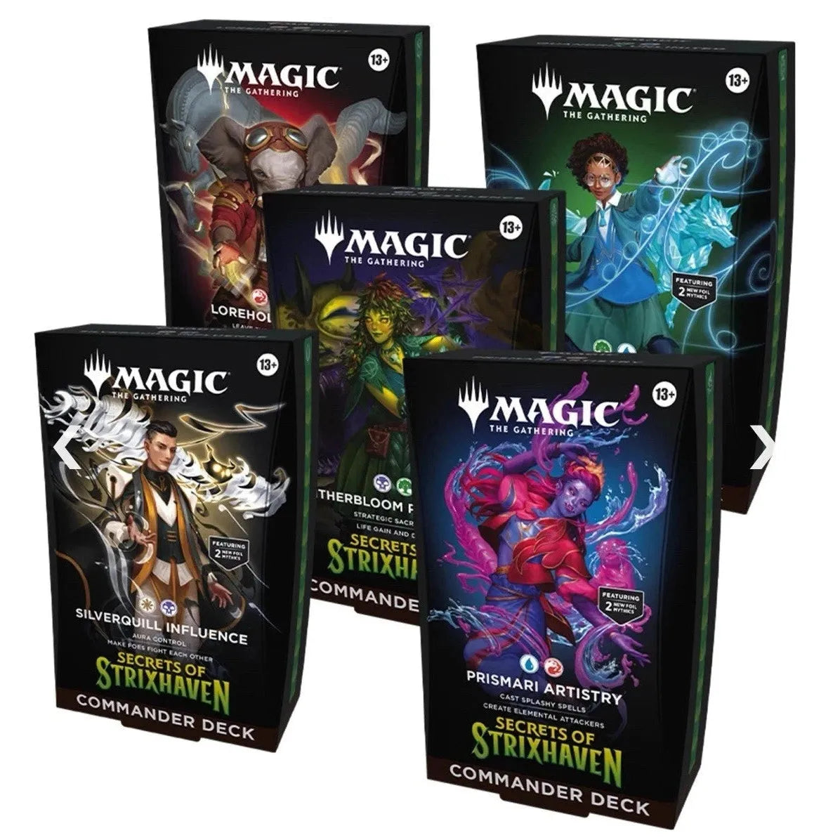 Magic Secrects of Stixhaven Commander Deck - Various-Yarrawonga Fun and Games