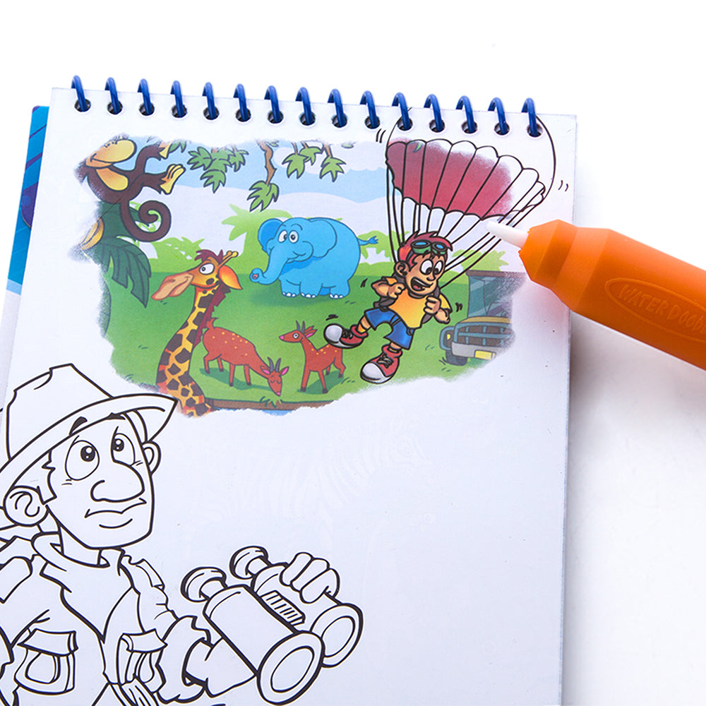 Magic Water Colouring - Animal Kingdom-Yarrawonga Fun and Games