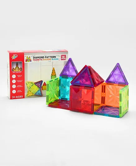 Magnetic Building Blocks - 40 Pieces