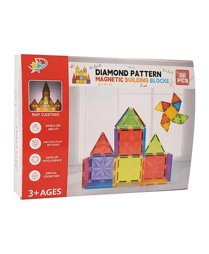 Magnetic Building Blocks - 20 Pieces