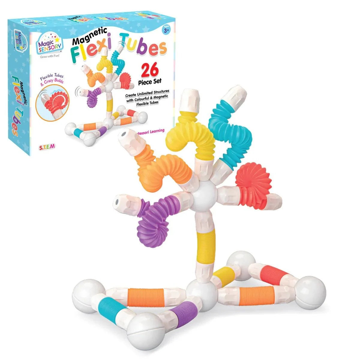 Magnetic Flexi Tubes-Yarrawonga Fun and Games