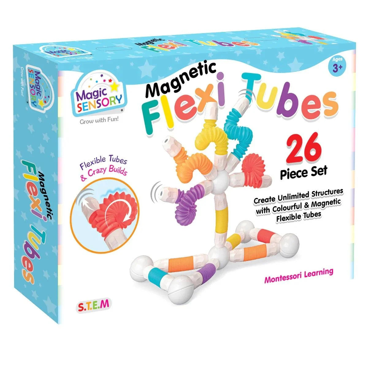 Magnetic Flexi Tubes-Yarrawonga Fun and Games