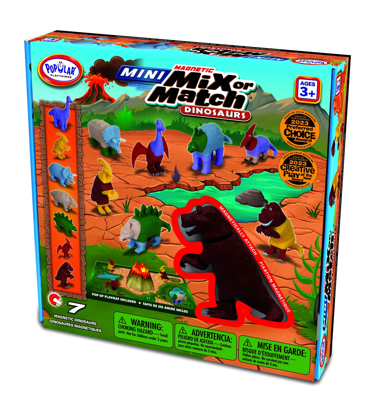 Magnetic Mix and Match - Dino's - Mini