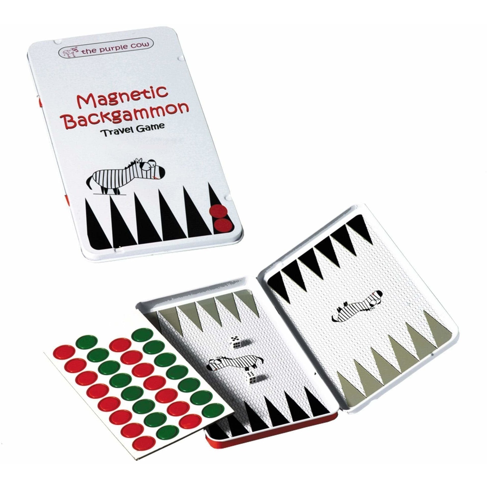 Magnetic Travel Games-Backgammon-Yarrawonga Fun and Games