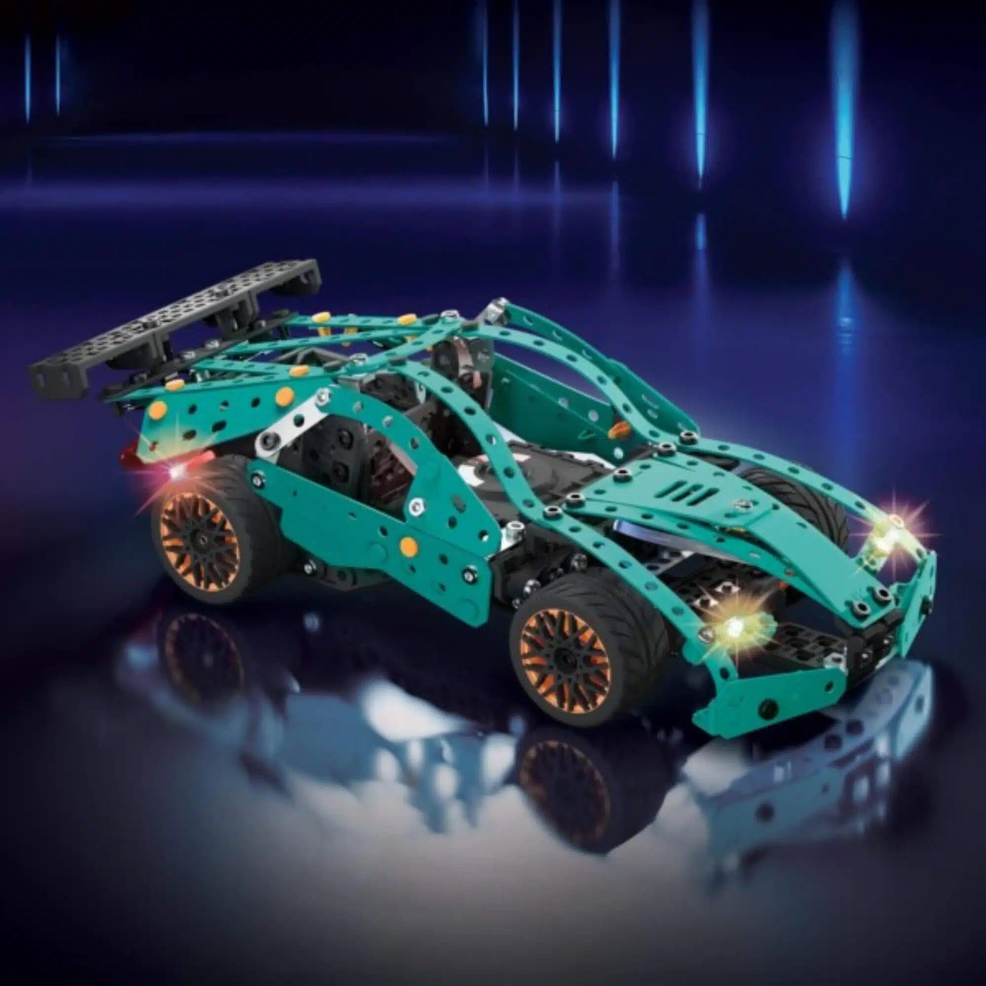 Meccano 2 in 1 - Race Car - 25201-Yarrawonga Fun and Games