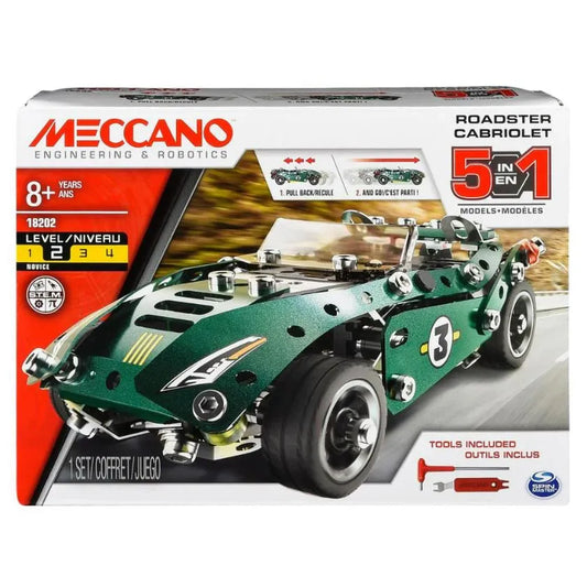 Meccano 5 in 1 Roadster-Yarrawonga Fun and Games