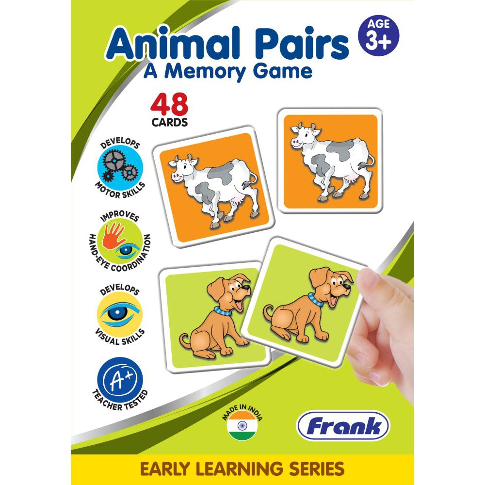 Memory and Matching Games- Various Designs-Animal Pairs Memory-Yarrawonga Fun and Games