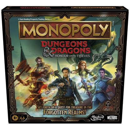 Monopoly - Dungeons and Dragons - Honour among Thieves-Yarrawonga Fun and Games