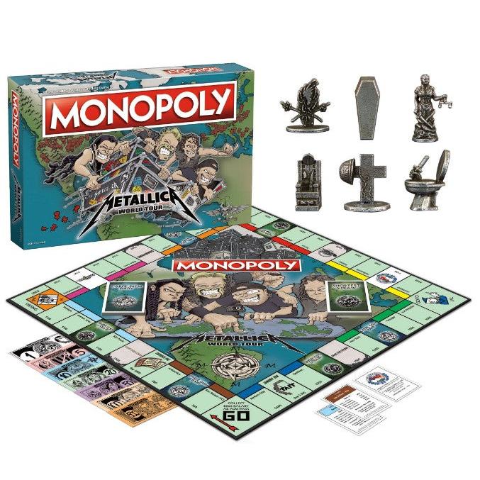 Monopoly Metalica World Tour-Yarrawonga Fun and Games