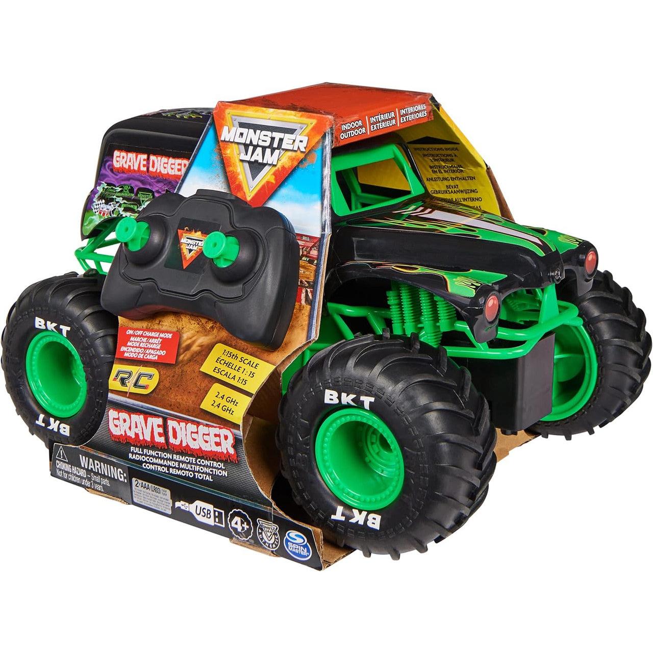 Monster Jam 1:15 - Gravedigger - Remote Control-Yarrawonga Fun and Games