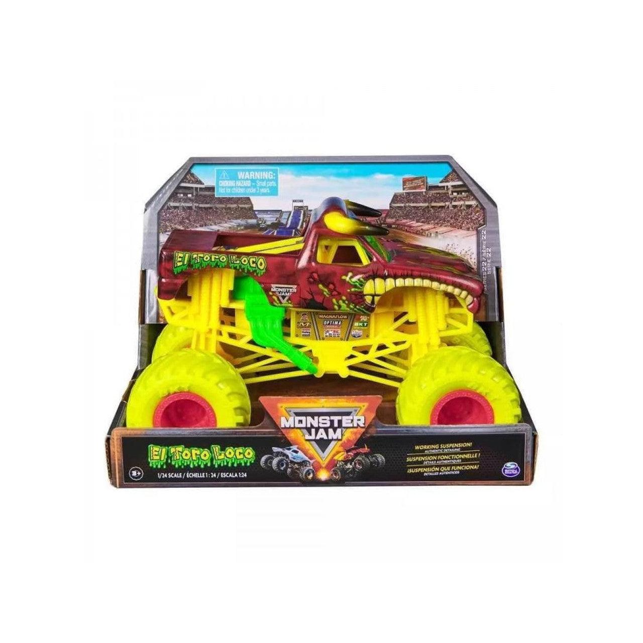 Monster Jam - 1:24 Diecast Trucks - El Toro Loco-Yarrawonga Fun and Games