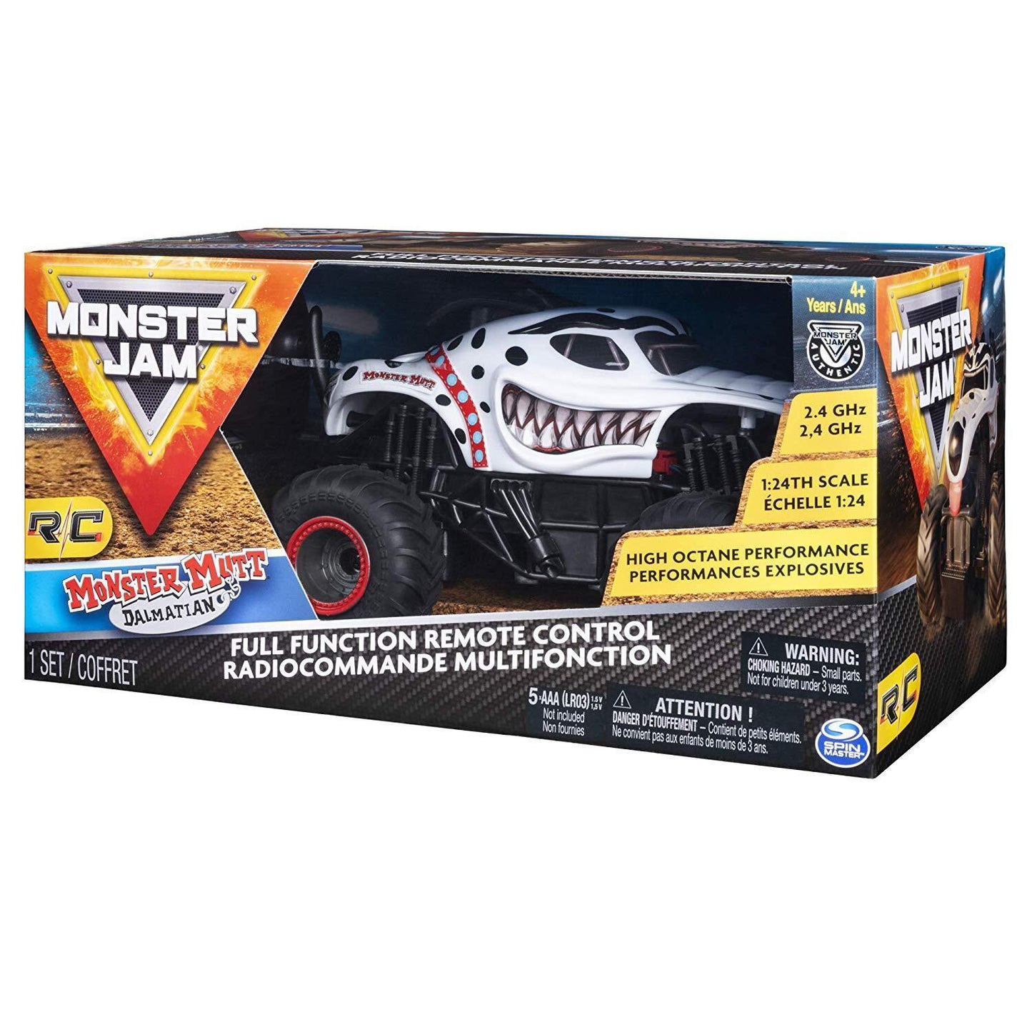 Monster Jam 1:24 Remote Control - Various-Megalodon-Yarrawonga Fun and Games