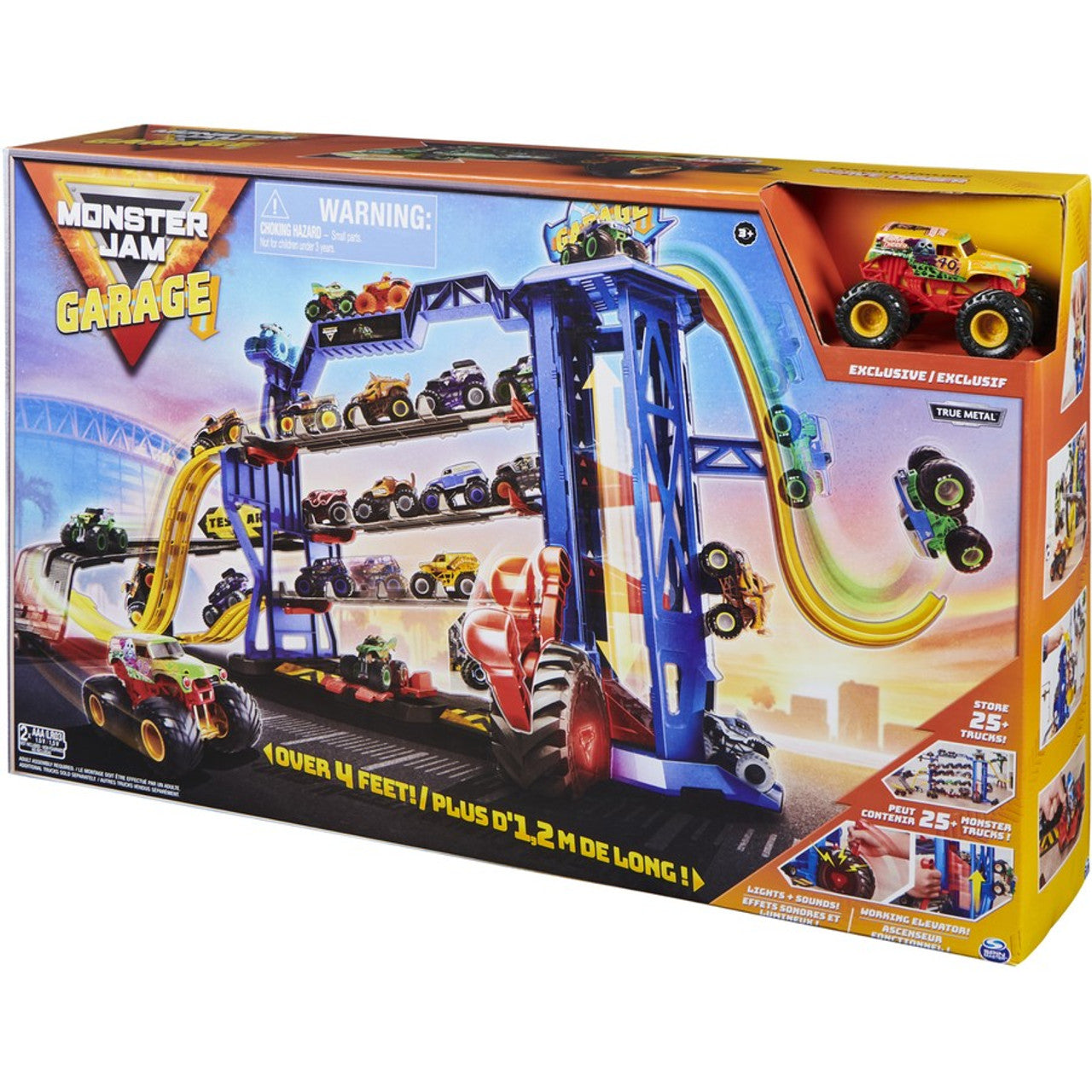 Monster Jam 1:64 Garage Set-Yarrawonga Fun and Games