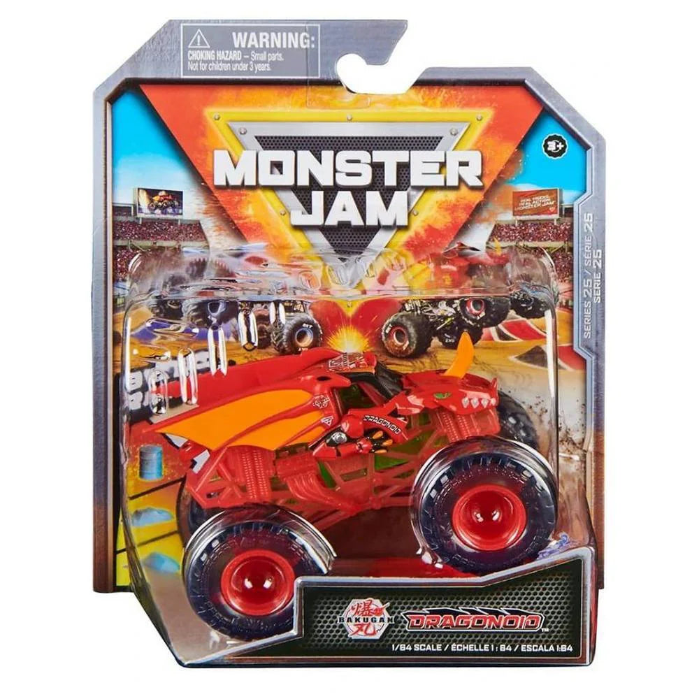 Monster Jam 1:64 Scale - Various Trucks-Dragonoid-Yarrawonga Fun and Games