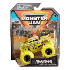 Monster Jam 1:64 Scale - Various Trucks-Avenger-Yarrawonga Fun and Games