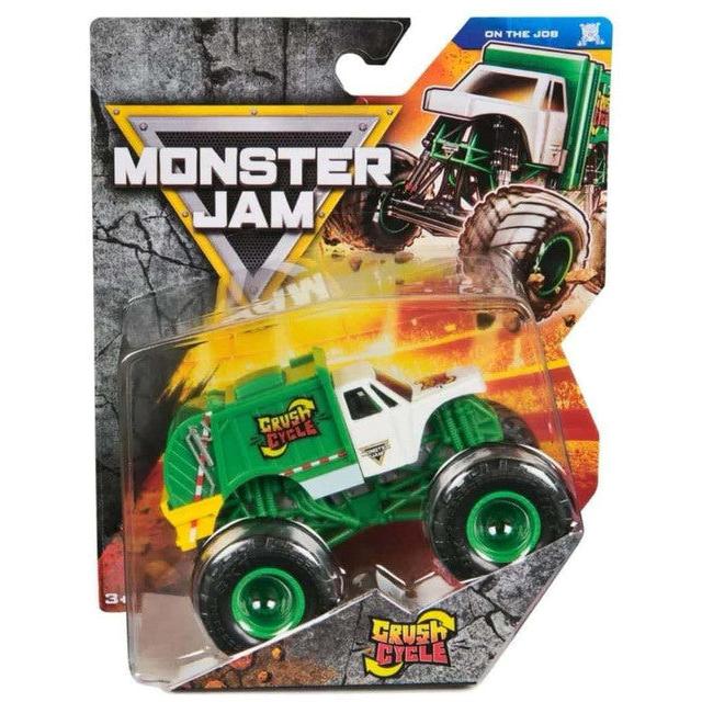 Monster Jam 1:64 Scale - Various Trucks-Crush Cycle - Series 42-Yarrawonga Fun and Games