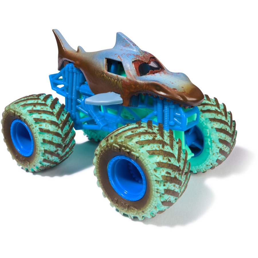 Monster Jam 1:64 Scale - Various Trucks-Megalodon - Mud Basher-Yarrawonga Fun and Games