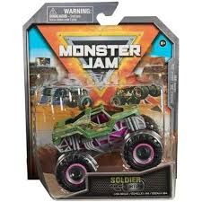 Monster Jam 1:64 Scale - Various Trucks-Soldier Of Fortune-Yarrawonga Fun and Games