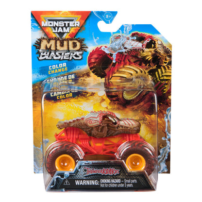Monster Jam 1:64 Scale - Various Trucks-Thunderroarus - Mud Basher-Yarrawonga Fun and Games