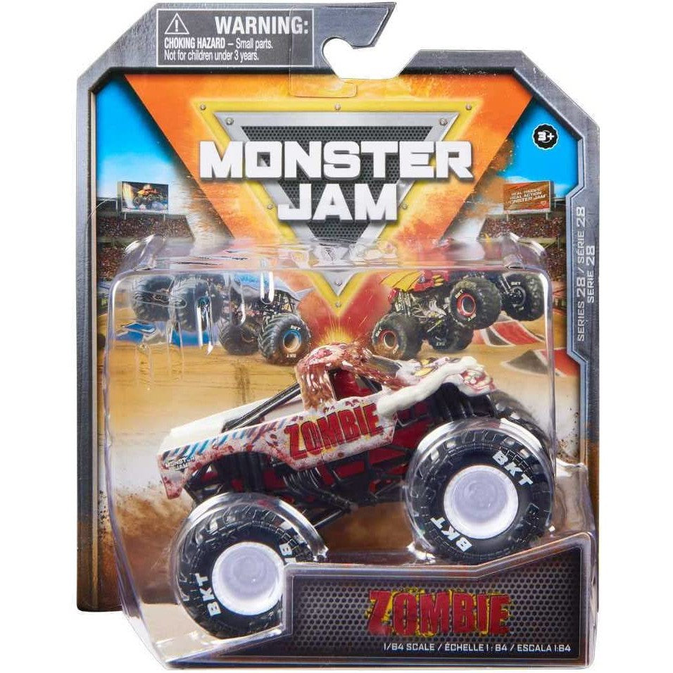 Monster Jam 1:64 Scale - Various Trucks-Zombie-Yarrawonga Fun and Games