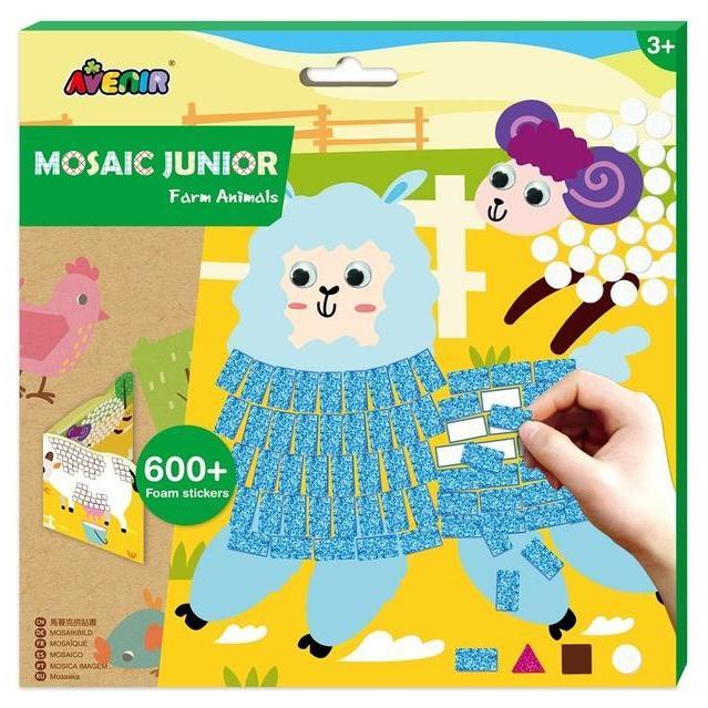 Mosaic Junior - Various Designs-Farm Animals-Yarrawonga Fun and Games