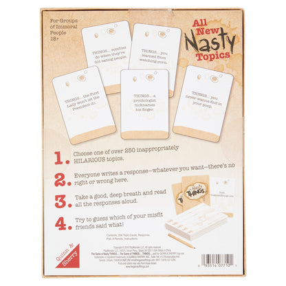 Nasty Things Game-Yarrawonga Fun and Games