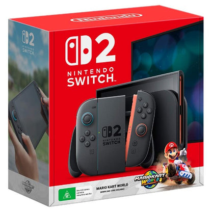 Nintendo Switch 2 Console with Mario Kart Bundle-Yarrawonga Fun and Games