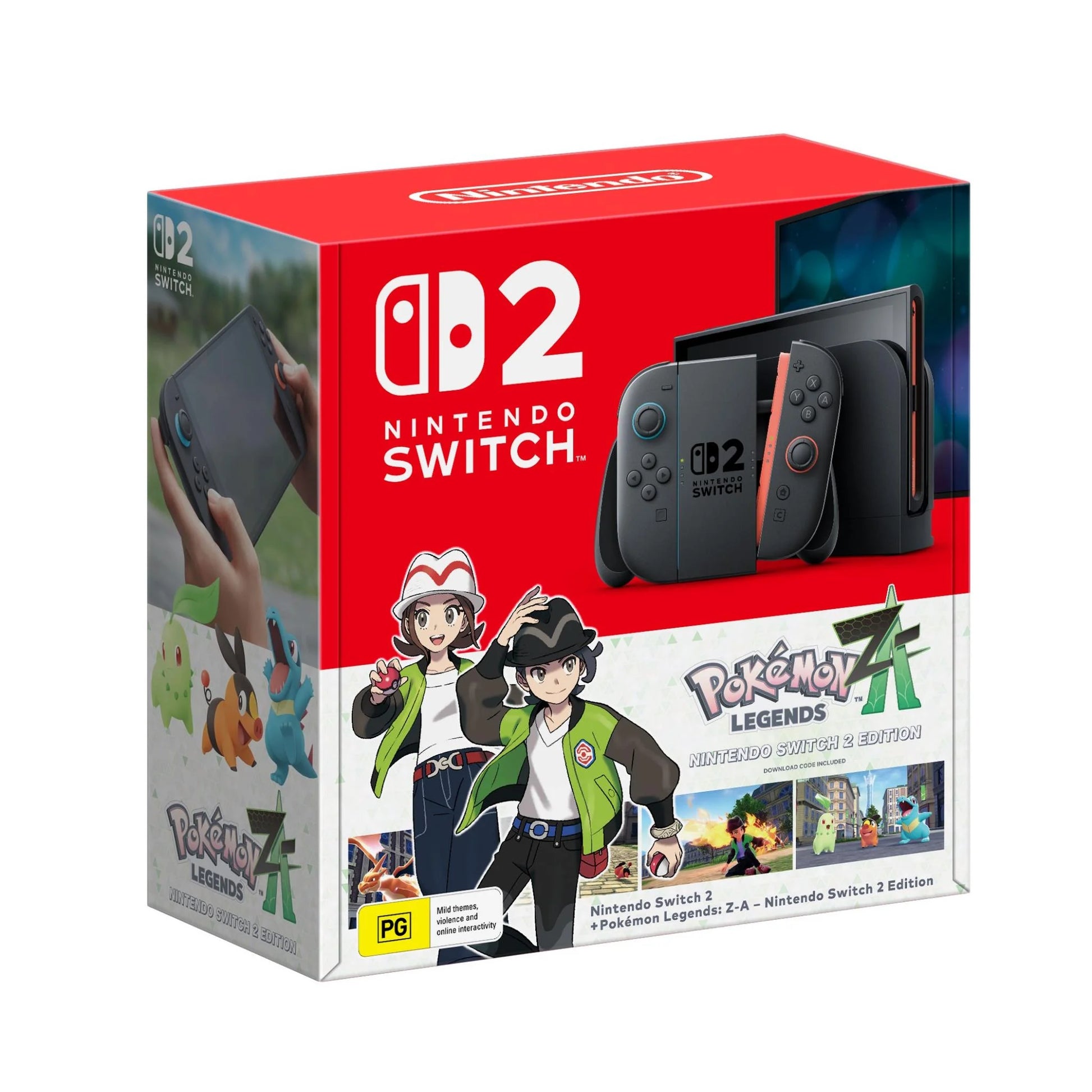 Nintendo Switch 2 Console with Pokemon ZA Legends Bundle-Yarrawonga Fun and Games