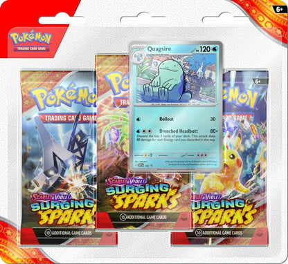 Blister Pack of 3 Surging Spark Boosters-Yarrawonga Fun and Games