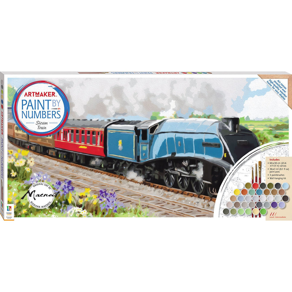 Paint by Numbers - Steam Train main image 1