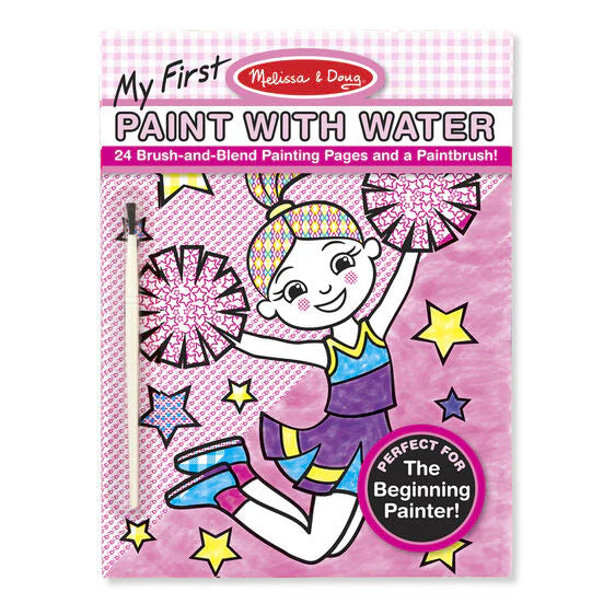 Paint with Water - Cheerleader-Yarrawonga Fun and Games
