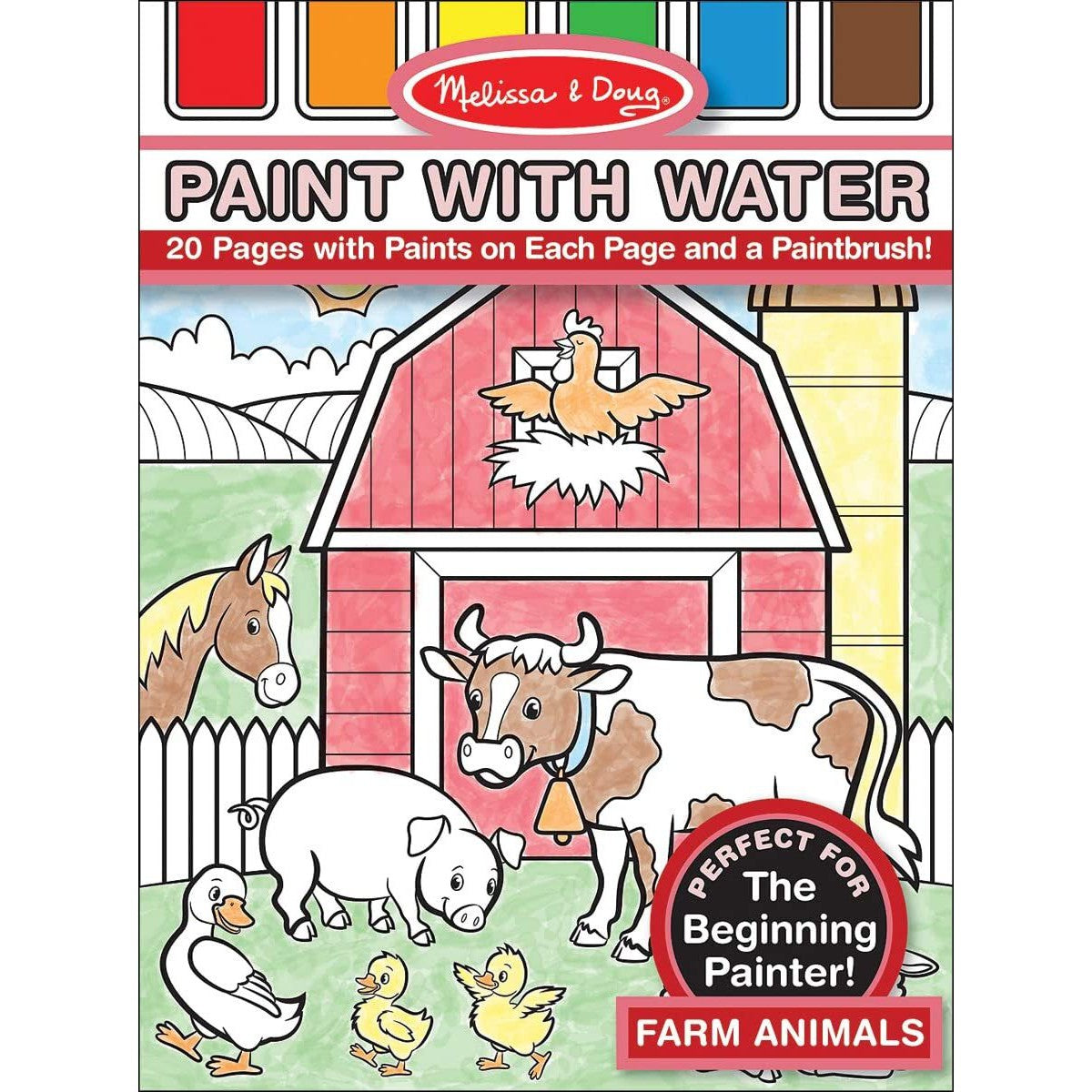 Paint with Water - Farm Animals-Yarrawonga Fun and Games
