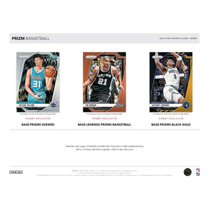 Panini Prizm 24/25 Basketball Cards - Hobby Box-Yarrawonga Fun and Games