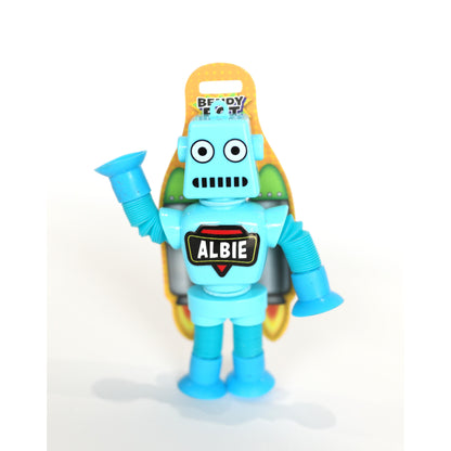 Personalized Bendy Bot Blue-Yarrawonga Fun and Games